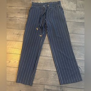 Michael Kors pants, size S blue stripe pattern